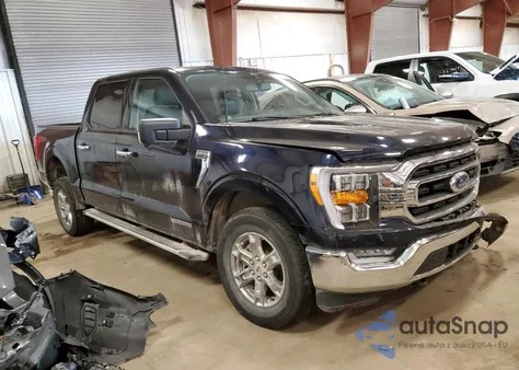 2022 Ford F150 Supercrew из США, поврежденный, VIN 1FTFW1ED4NFA46218